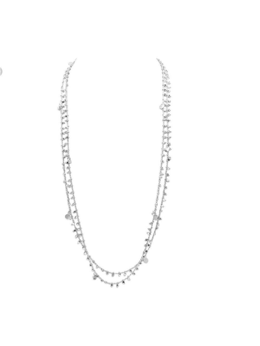 Kinsley Armelle Silver Necklace